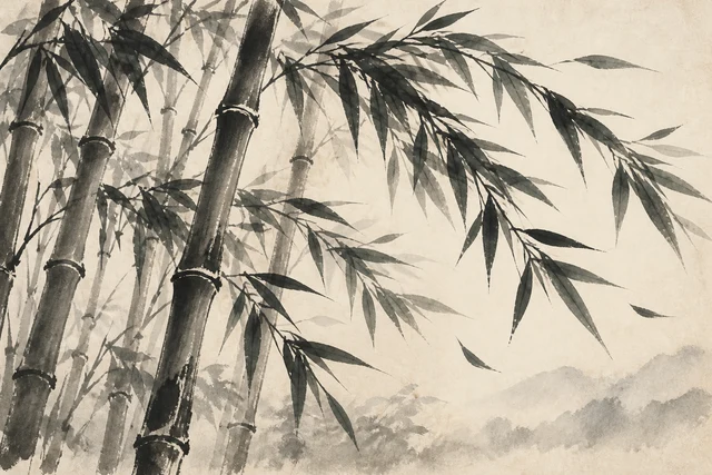 竹影清風