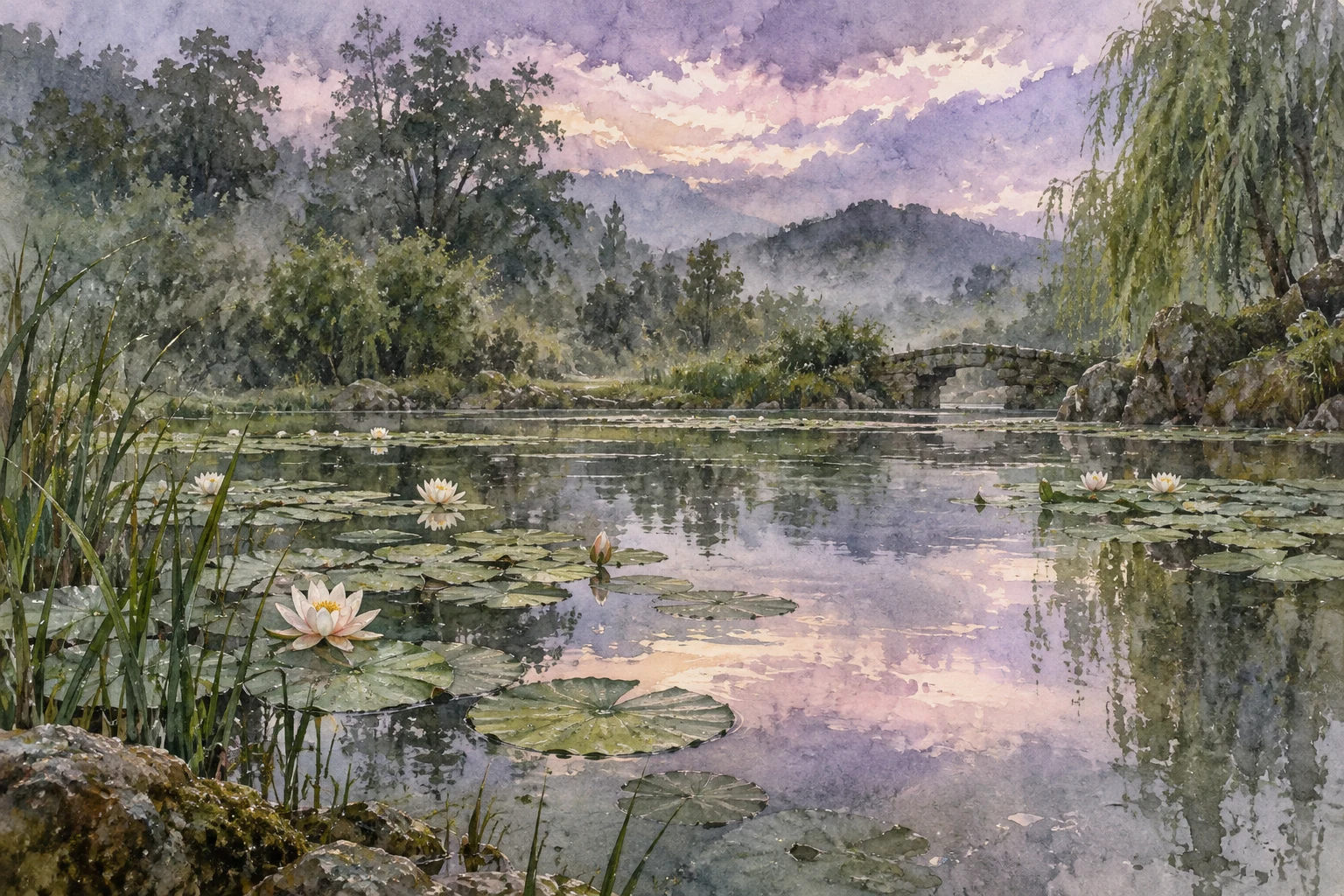 雨後的池塘
