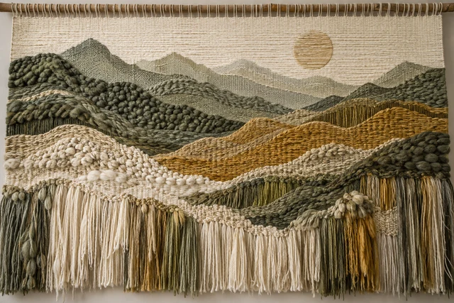 山色織物